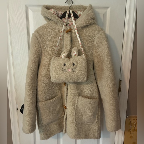 EUC Mini Boden Cozy Cream Sherpa Hand Warmer - Picture 4 of 4